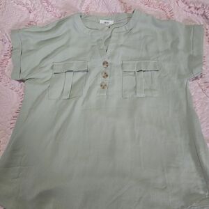 Mine Sage Green Blouse